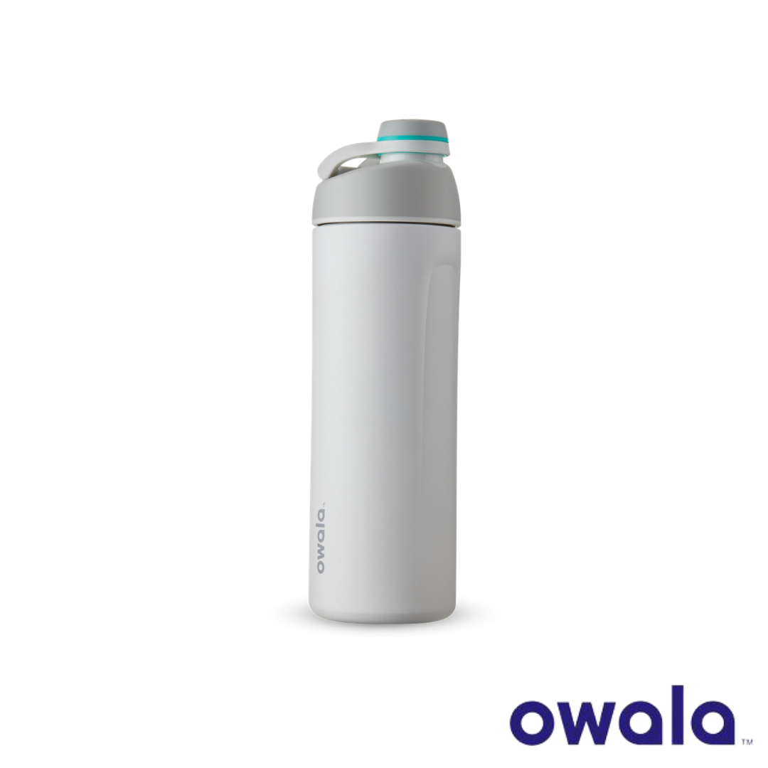 Owala Twist Water Bottle Stainless Steel, 24oz, Shy Marshmallow