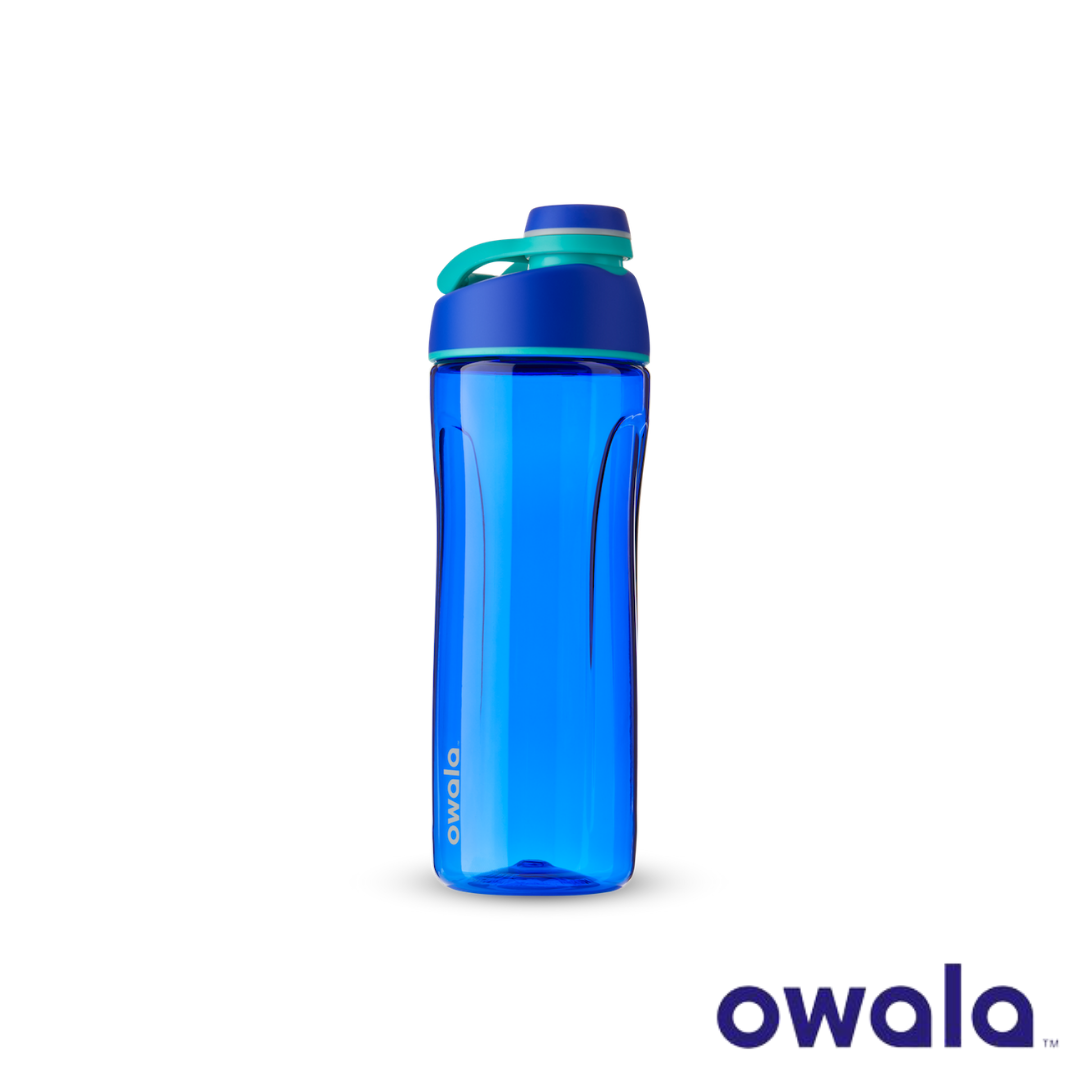 Owala Twist Water Bottle Stainless Steel, 32 Oz., Smooshed Blueberry Blue 